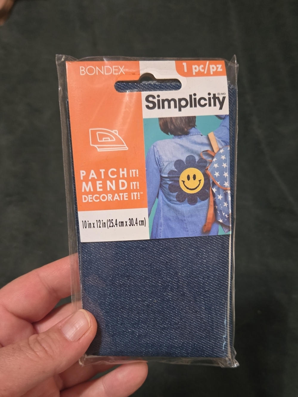 Simplicity Bondex Denim Patch - Dark Blue
